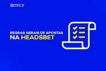 Regras gerais de apostas na headsbet. fundo azul e figurinha de um manuscrito com linhas e sinais afirmativos