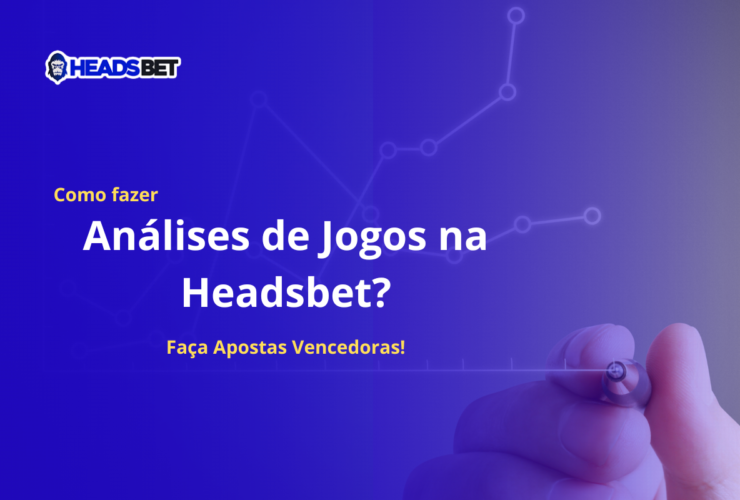Como fazer análises de jogos na Headsbet – Apostas Esportivas de Sucesso! Mão segurando uma caneta em direção a um gráfico de linhas branco representando estatísticas de apostas esportivas