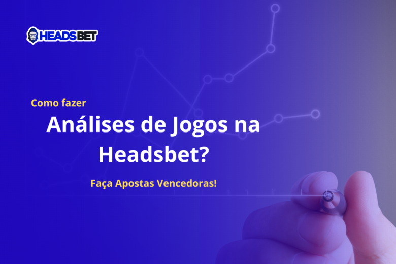 Como fazer análises de jogos na Headsbet – Apostas Esportivas de Sucesso! Mão segurando uma caneta em direção a um gráfico de linhas branco representando estatísticas de apostas esportivas