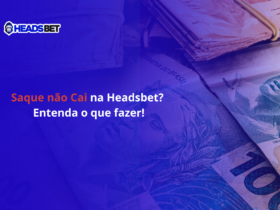 saque não cai na headsbet - entenda definitivamente como resolver este problema! Simbolo da heads bet no topo e notas de reais no fundo